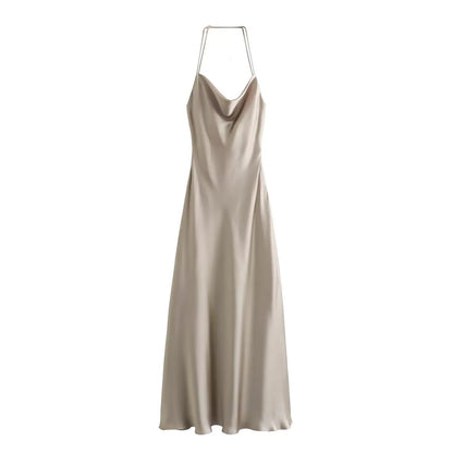 Satin Kleid