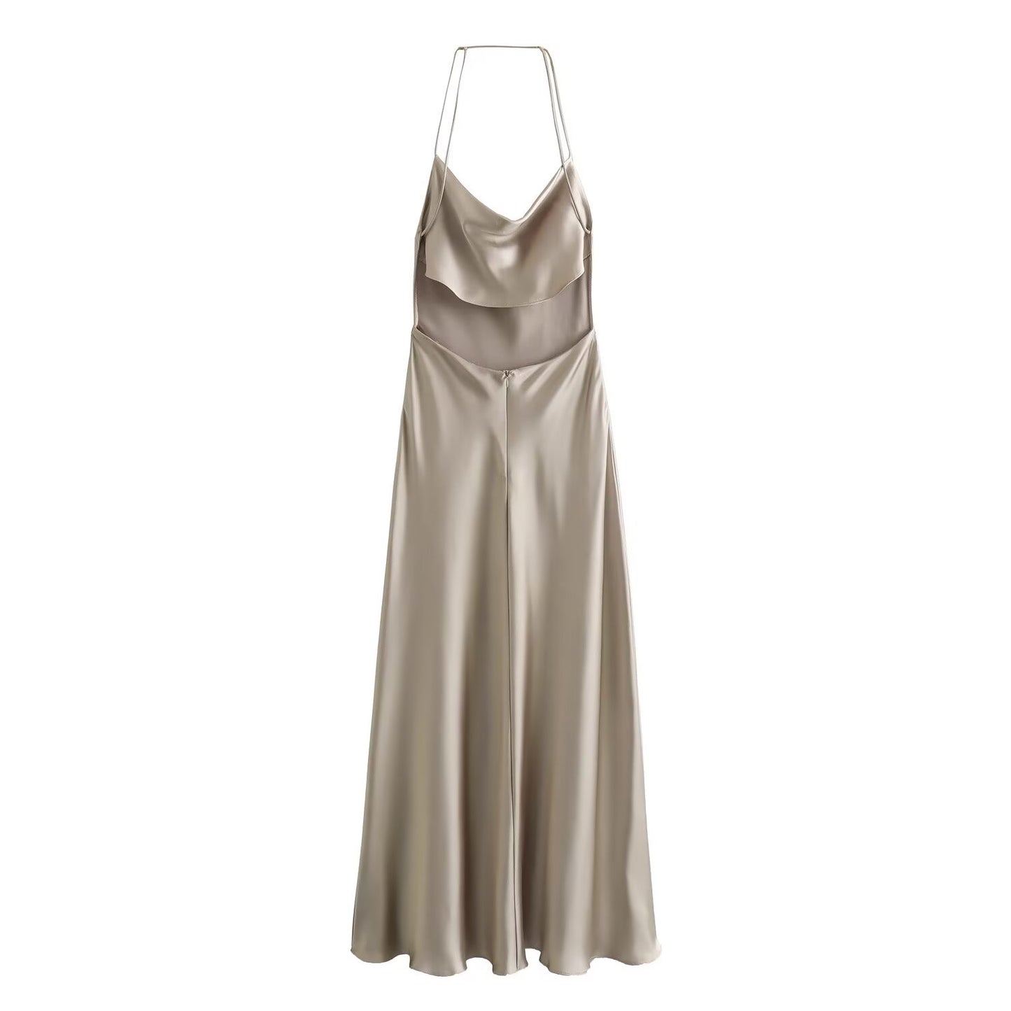 Satin Kleid